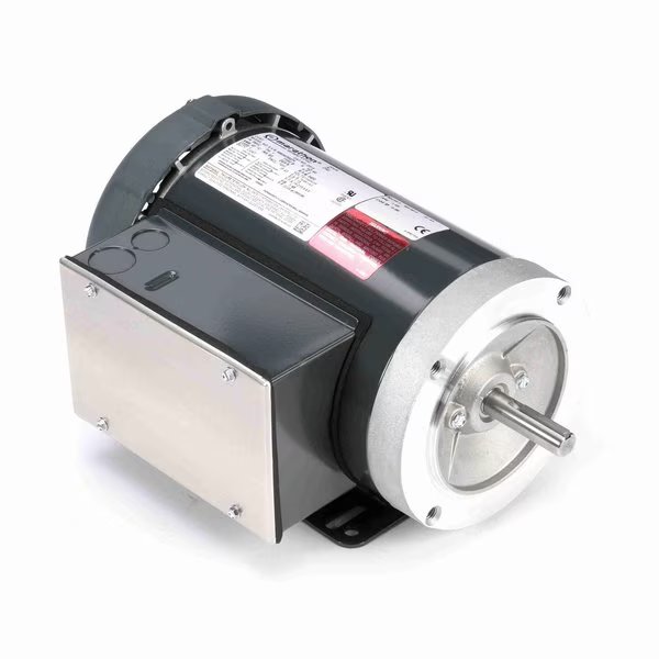 General Purpose Motor, 2 HP, 1 phase, 3600 RPM, 115/208-230 V, 56HC Frame, TEFC, Marathon, Mfr#: D315